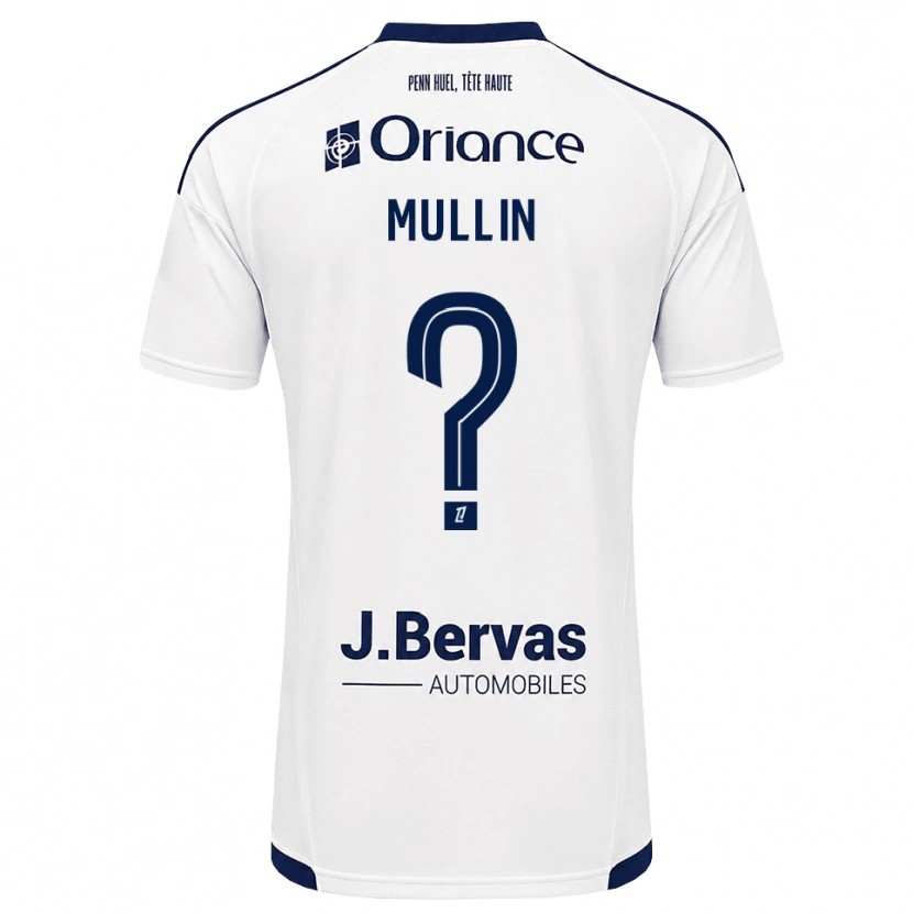 Danxen Niño Camiseta Jamaal Mullin #0 Azul Marino Blanco 2ª Equipación 2026/27 La Camisa México