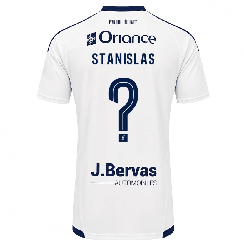 Danxen Niño Camiseta Lohys Stanislas #0 Azul Marino Blanco 2ª Equipación 2026/27 La Camisa México