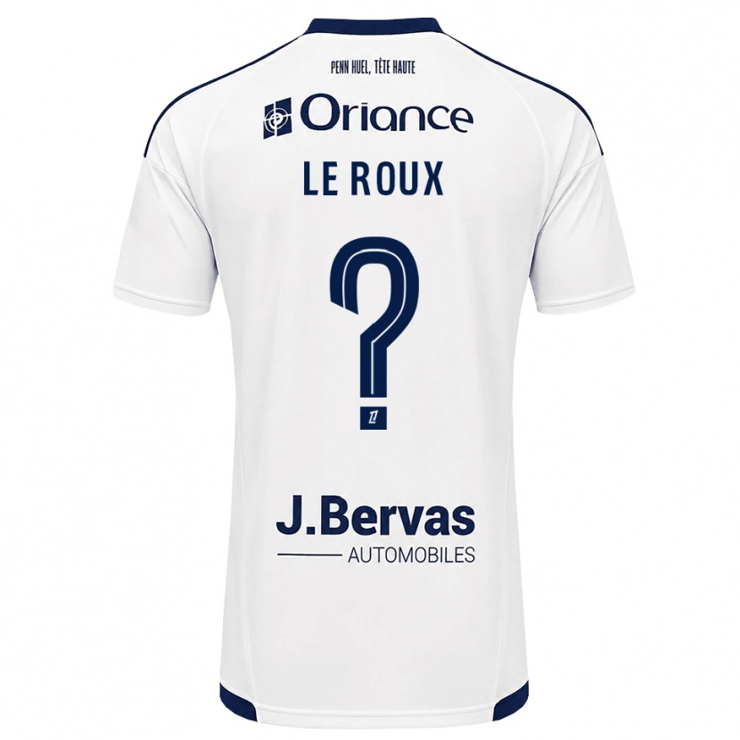Danxen Niño Camiseta Antonia Le Roux #0 Azul Marino Blanco 2ª Equipación 2026/27 La Camisa México