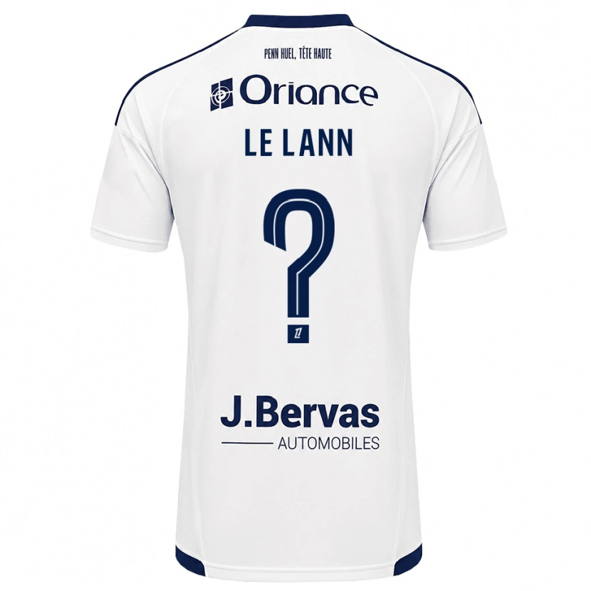 Danxen Niño Camiseta Lauraleen Le Lann #0 Azul Marino Blanco 2ª Equipación 2026/27 La Camisa México