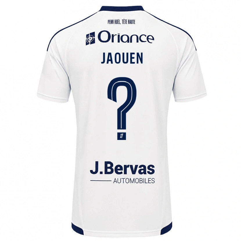 Danxen Niño Camiseta Léane Jaouen #0 Azul Marino Blanco 2ª Equipación 2026/27 La Camisa México