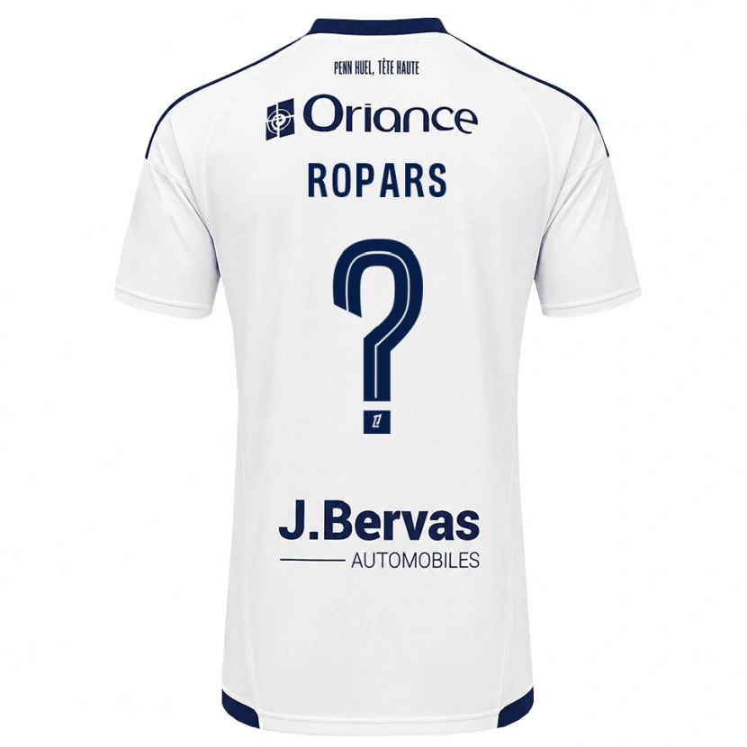 Danxen Niño Camiseta Janelle Ropars #0 Azul Marino Blanco 2ª Equipación 2026/27 La Camisa México