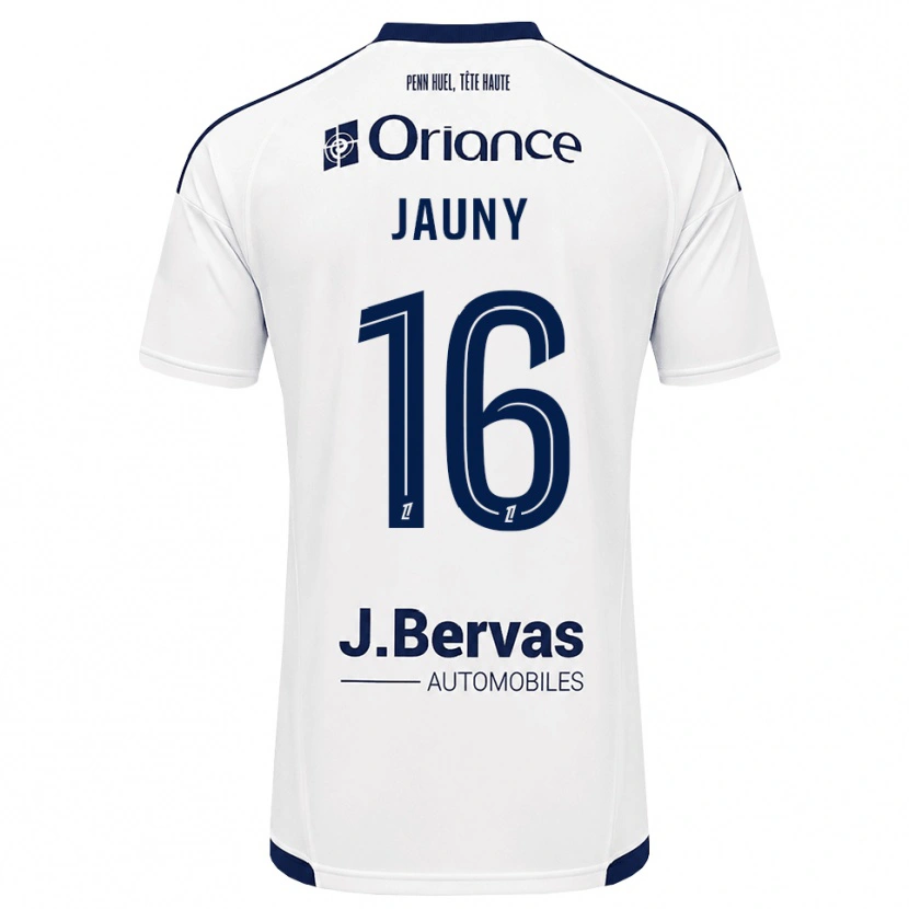 Danxen Niño Camiseta Noah Jauny #16 Azul Marino Blanco 2ª Equipación 2026/27 La Camisa México