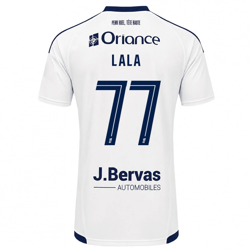 Danxen Niño Camiseta Kenny Lala #77 Azul Marino Blanco 2ª Equipación 2026/27 La Camisa México