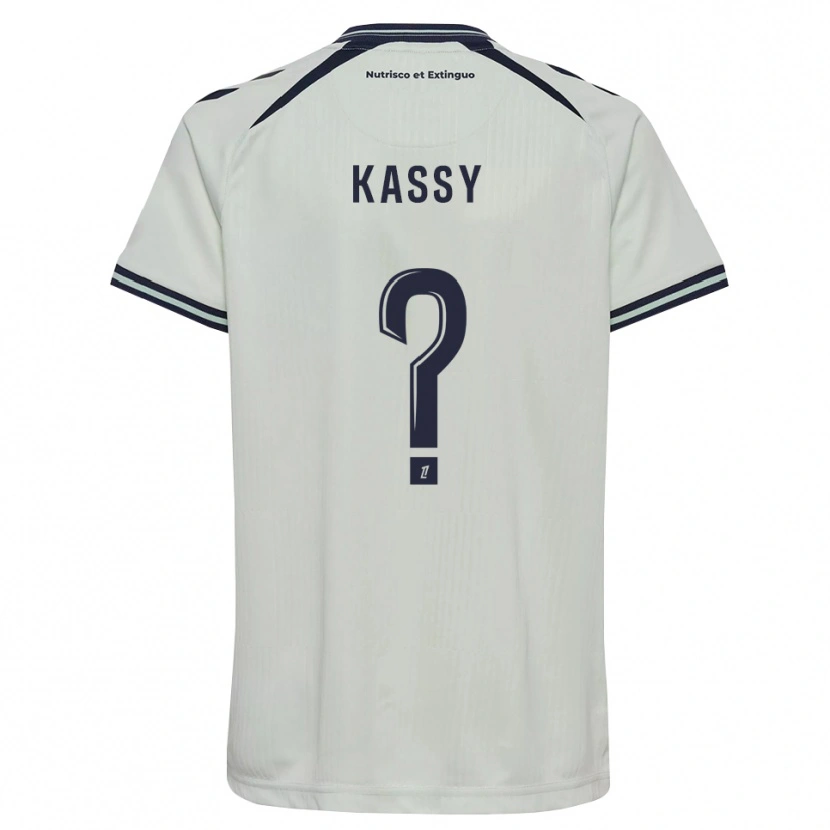 Danxen Niño Camiseta Berni Kassy #0 Azul Medianoche Blanco 2ª Equipación 2026/27 La Camisa México