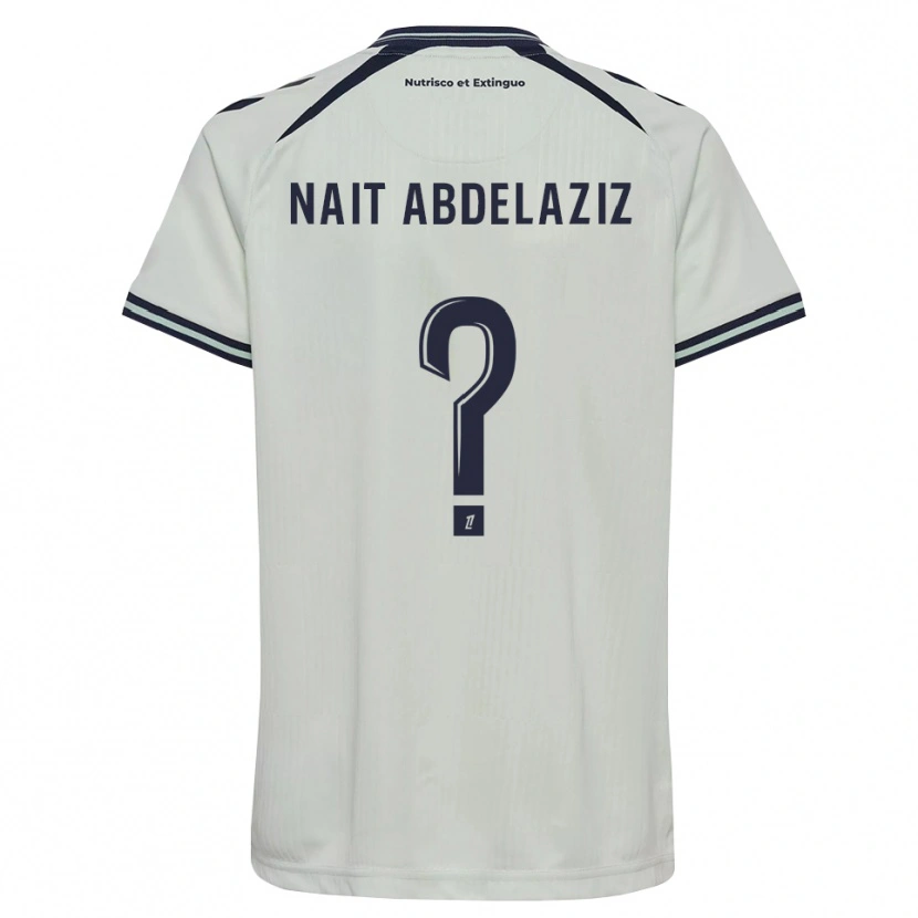 Danxen Niño Camiseta Elias Naït Abdelaziz #0 Azul Medianoche Blanco 2ª Equipación 2026/27 La Camisa México