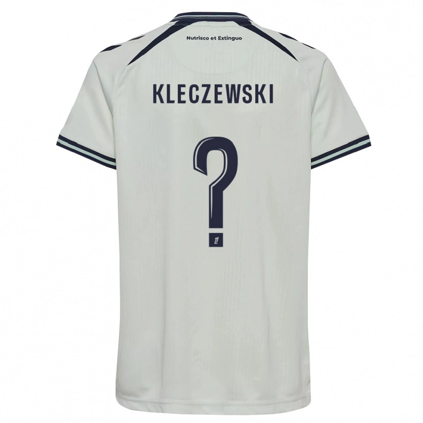 Danxen Niño Camiseta Louise Kleczewski #0 Azul Medianoche Blanco 2ª Equipación 2026/27 La Camisa México