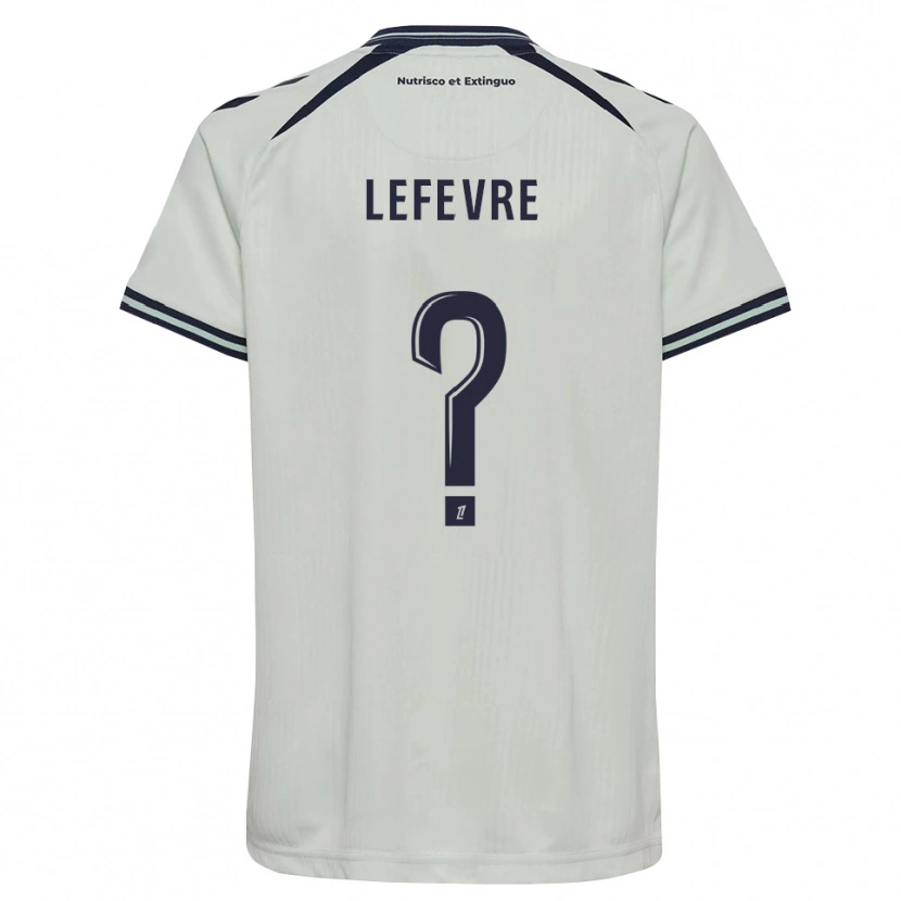 Danxen Niño Camiseta Emmy Lefevre #0 Azul Medianoche Blanco 2ª Equipación 2026/27 La Camisa México