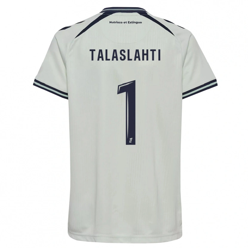 Danxen Niño Camiseta Katriina Talaslahti #1 Azul Medianoche Blanco 2ª Equipación 2026/27 La Camisa México
