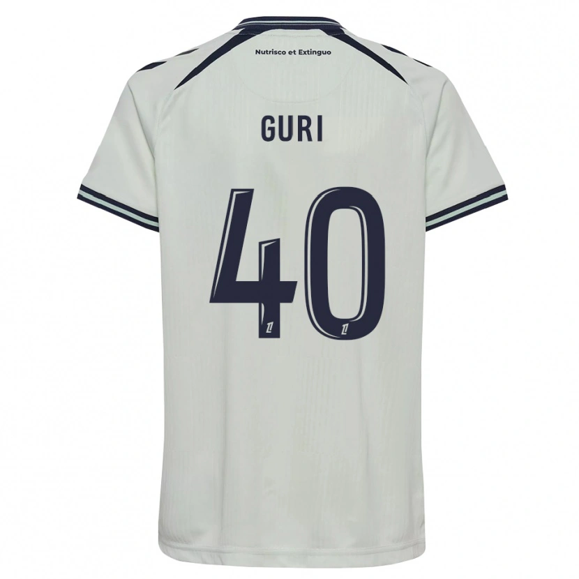 Danxen Niño Camiseta Gabriel Guri #40 Azul Medianoche Blanco 2ª Equipación 2026/27 La Camisa México