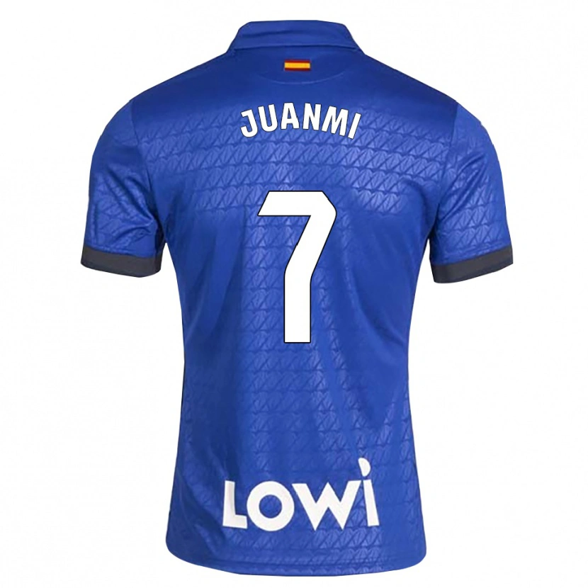 Danxen Hombre Camiseta Juan Miguel Jiménez López #7 Azul Blanco Negro 1ª Equipación 2026/27 La Camisa México