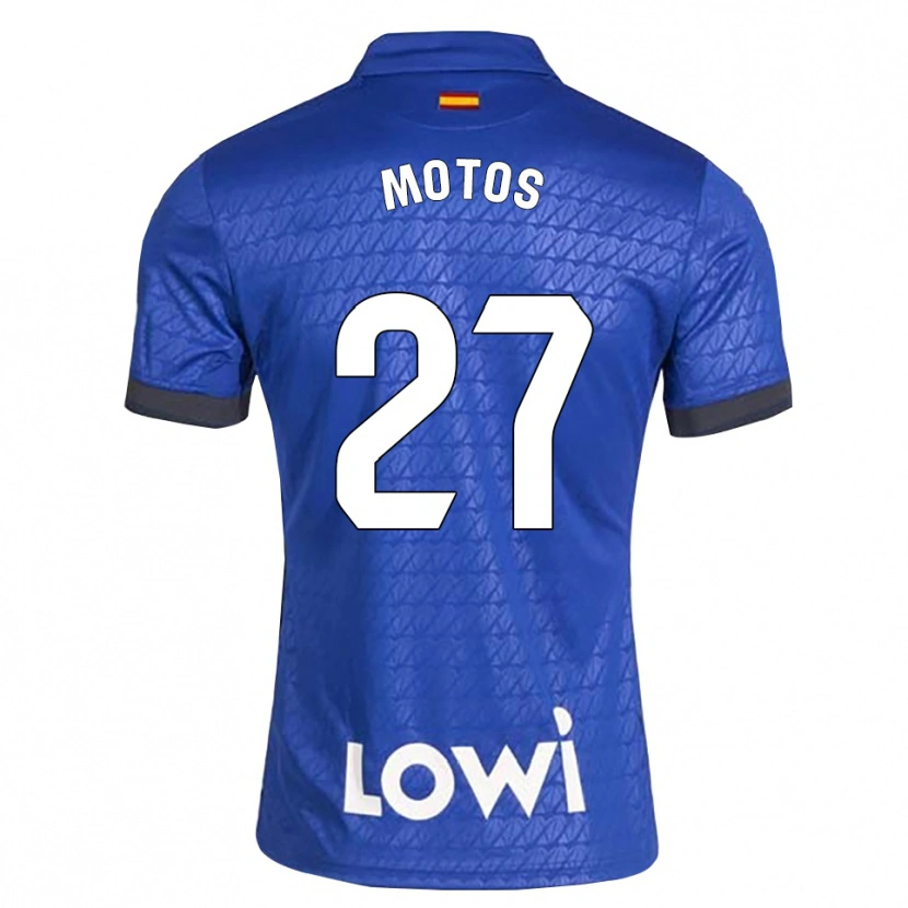 Danxen Hombre Camiseta Israel Motos #27 Azul Blanco Negro 1ª Equipación 2026/27 La Camisa México