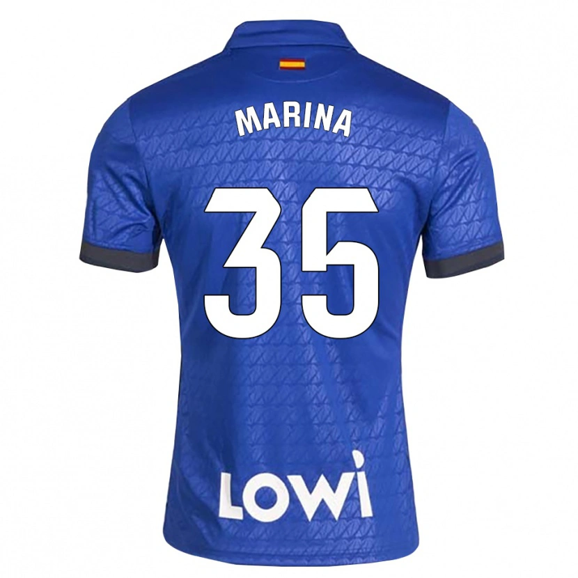 Danxen Hombre Camiseta Nacho Marina #35 Azul Blanco Negro 1ª Equipación 2026/27 La Camisa México