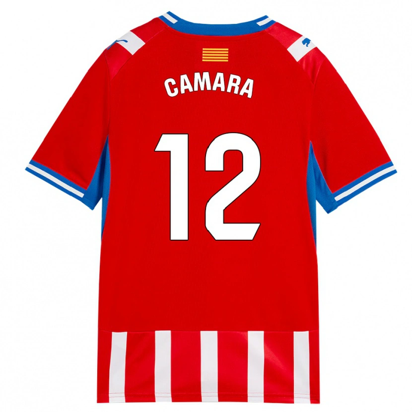 Danxen Hombre Camiseta Dawda Camara #12 Rojo Blanco Azul Cielo 1ª Equipación 2026/27 La Camisa México