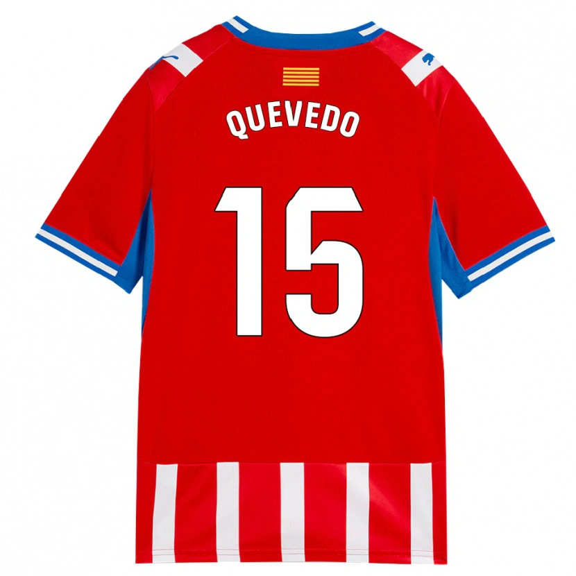 Danxen Hombre Camiseta Erik Quevedo #15 Rojo Blanco Azul Cielo 1ª Equipación 2026/27 La Camisa México