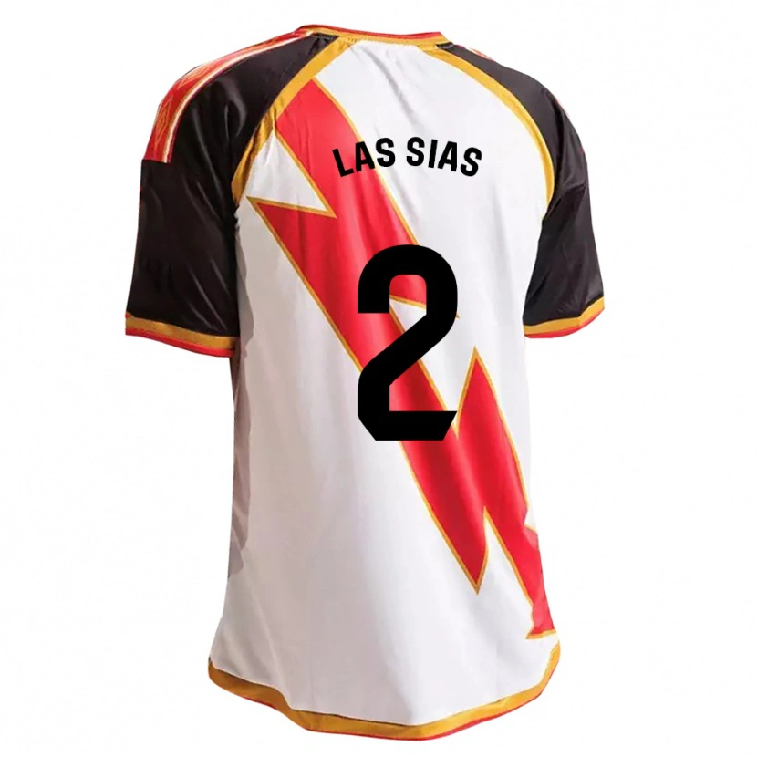 Danxen Hombre Camiseta Marco De Las Sías #2 Negro Rojo Blanco Oro 1ª Equipación 2026/27 La Camisa México