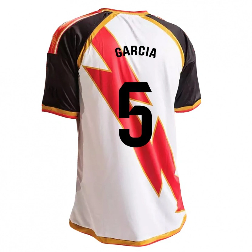 Danxen Hombre Camiseta Miguel García #5 Negro Rojo Blanco Oro 1ª Equipación 2026/27 La Camisa México