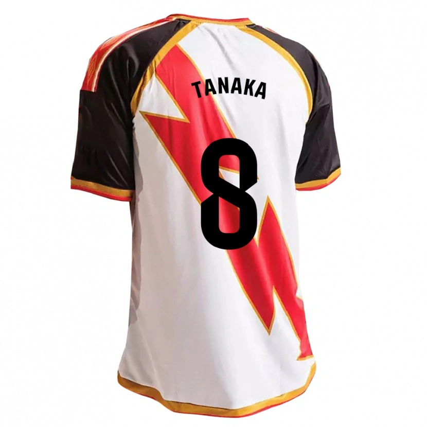 Danxen Hombre Camiseta Yoko Tanaka #8 Negro Rojo Blanco Oro 1ª Equipación 2026/27 La Camisa México