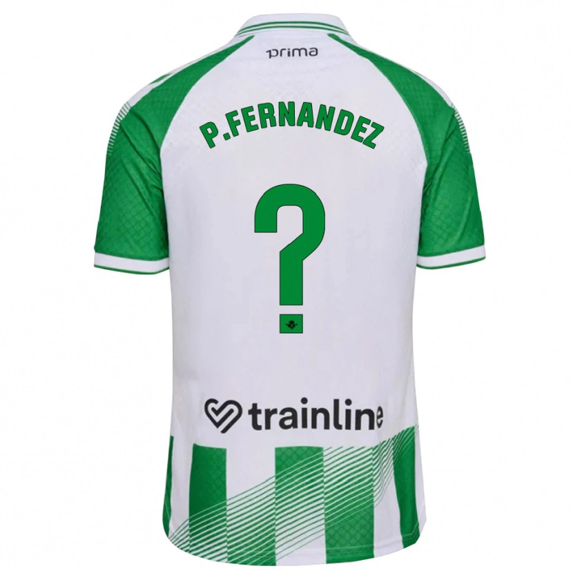 Danxen Hombre Camiseta Paulo Fernández #0 Verde Claro Negro Blanco 1ª Equipación 2026/27 La Camisa México