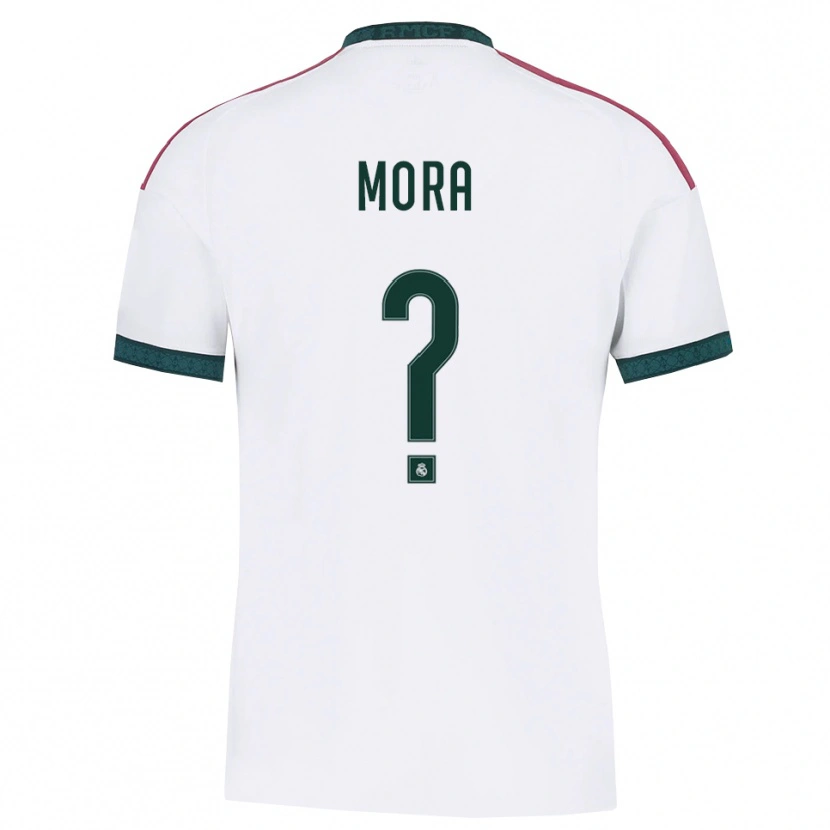 Danxen Hombre Camiseta Álex Mora #0 Verde Oscuro Blanco Rojo 1ª Equipación 2026/27 La Camisa México