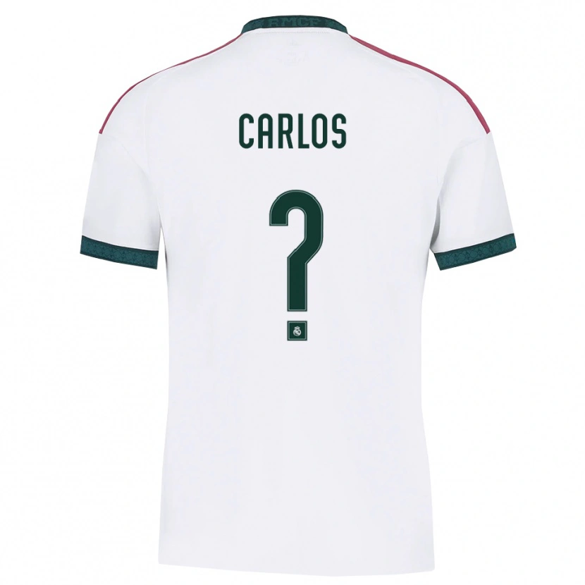 Danxen Hombre Camiseta Carlos Sánchez #0 Verde Oscuro Blanco Rojo 1ª Equipación 2026/27 La Camisa México