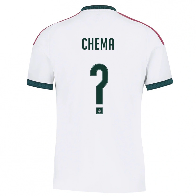Danxen Hombre Camiseta Chema #0 Verde Oscuro Blanco Rojo 1ª Equipación 2026/27 La Camisa México