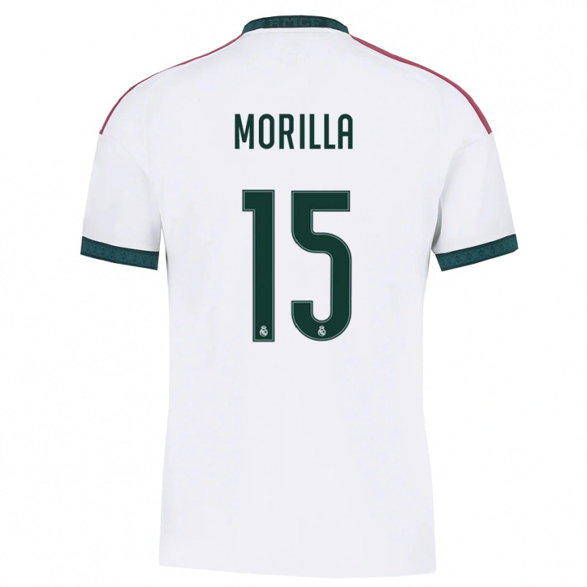 Danxen Hombre Camiseta Jairo Morilla #15 Verde Oscuro Blanco Rojo 1ª Equipación 2026/27 La Camisa México