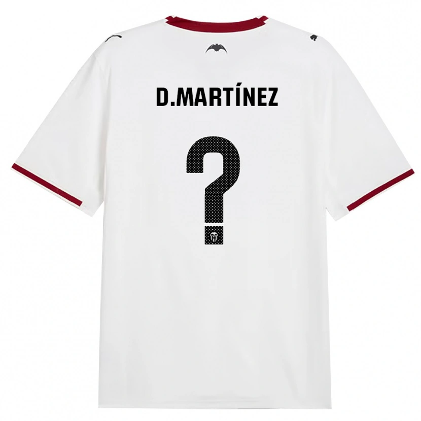Danxen Hombre Camiseta David Martínez #0 Negro Blanco Rojo Amarillo 1ª Equipación 2026/27 La Camisa México