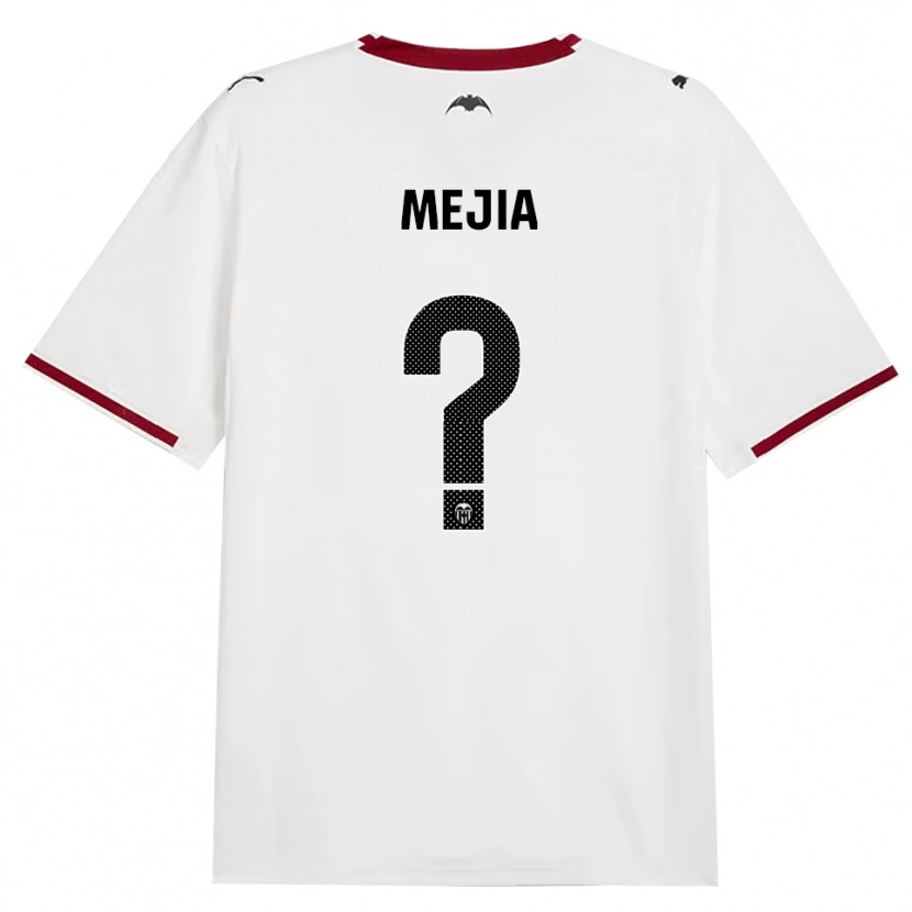 Danxen Hombre Camiseta Iván Mejia #0 Negro Blanco Rojo Amarillo 1ª Equipación 2026/27 La Camisa México