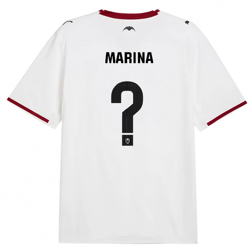 Danxen Hombre Camiseta Marina Llacer Muñoz #0 Negro Blanco Rojo Amarillo 1ª Equipación 2026/27 La Camisa México