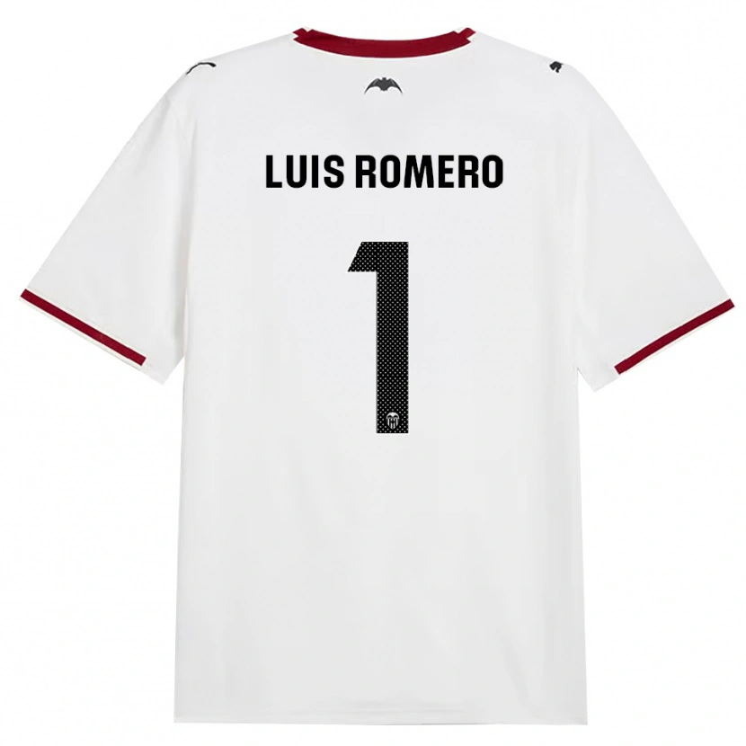 Danxen Hombre Camiseta Luis Romero #1 Negro Blanco Rojo Amarillo 1ª Equipación 2026/27 La Camisa México