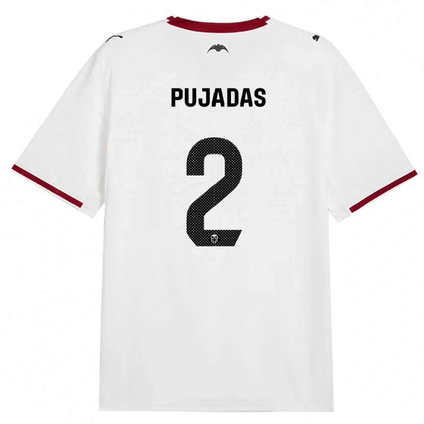 Danxen Hombre Camiseta Berta Pujadas #2 Negro Blanco Rojo Amarillo 1ª Equipación 2026/27 La Camisa México
