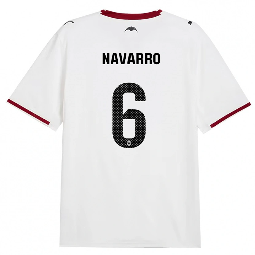Danxen Hombre Camiseta Javi Navarro #6 Negro Blanco Rojo Amarillo 1ª Equipación 2026/27 La Camisa México