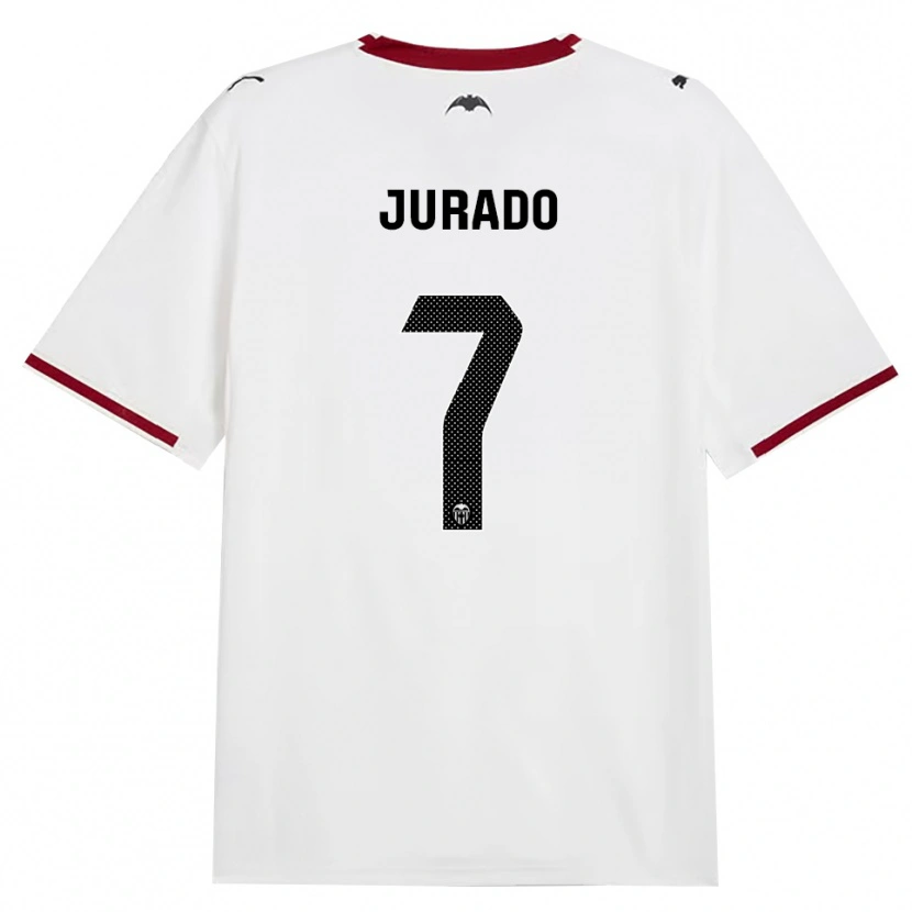 Danxen Hombre Camiseta Marc Jurado #7 Negro Blanco Rojo Amarillo 1ª Equipación 2026/27 La Camisa México