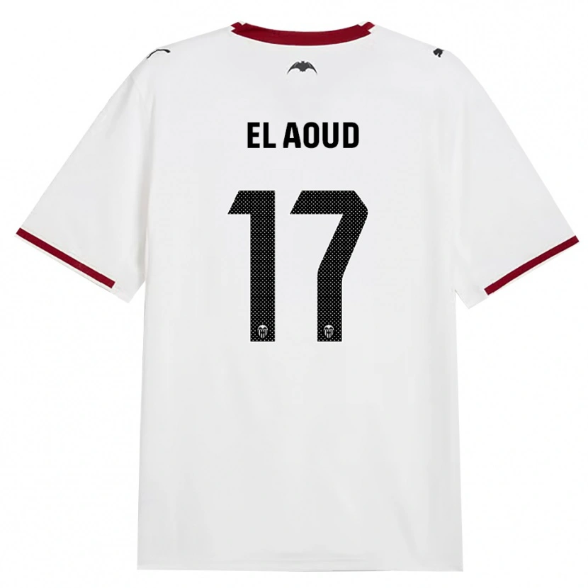 Danxen Hombre Camiseta Ismail El Aoud #17 Negro Blanco Rojo Amarillo 1ª Equipación 2026/27 La Camisa México