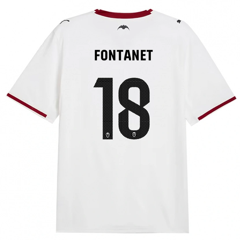 Danxen Hombre Camiseta Joel Fontanet #18 Negro Blanco Rojo Amarillo 1ª Equipación 2026/27 La Camisa México