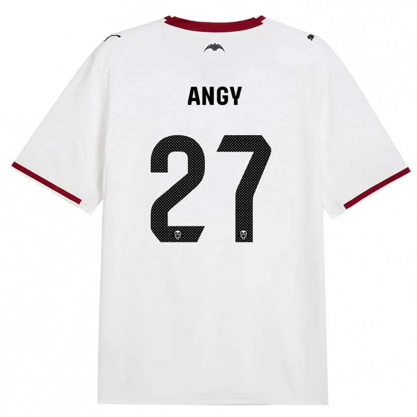 Danxen Hombre Camiseta Angy #27 Negro Blanco Rojo Amarillo 1ª Equipación 2026/27 La Camisa México