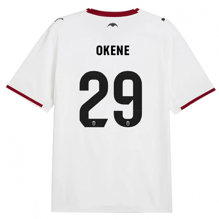Danxen Hombre Camiseta Andrea Okene #29 Negro Blanco Rojo Amarillo 1ª Equipación 2026/27 La Camisa México