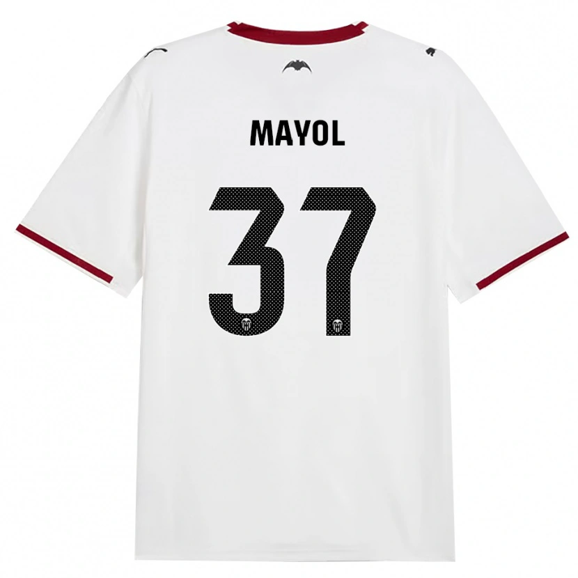 Danxen Hombre Camiseta Aaron Mayol #37 Negro Blanco Rojo Amarillo 1ª Equipación 2026/27 La Camisa México