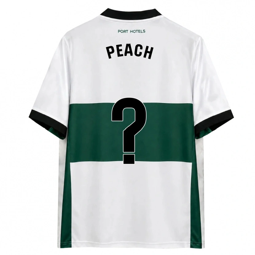 Danxen Hombre Camiseta Riley Peach #0 Verde Blanco Rojo 1ª Equipación 2026/27 La Camisa México