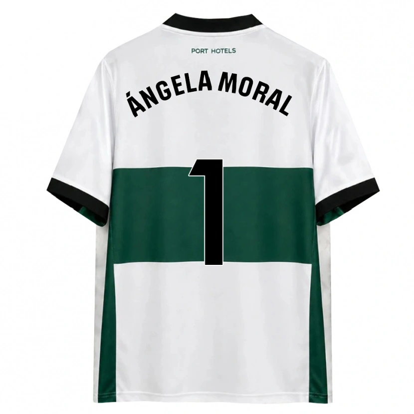 Danxen Hombre Camiseta Ángela Moral Ferrer #1 Verde Blanco Rojo 1ª Equipación 2026/27 La Camisa México