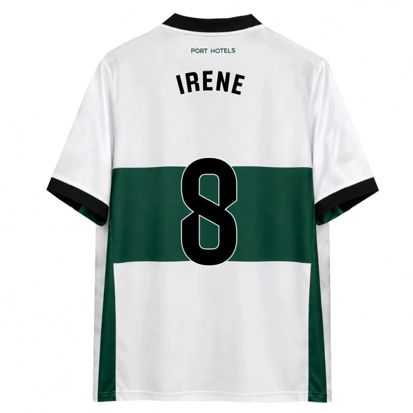 Danxen Hombre Camiseta Irene Ñiguez García #8 Verde Blanco Rojo 1ª Equipación 2026/27 La Camisa México