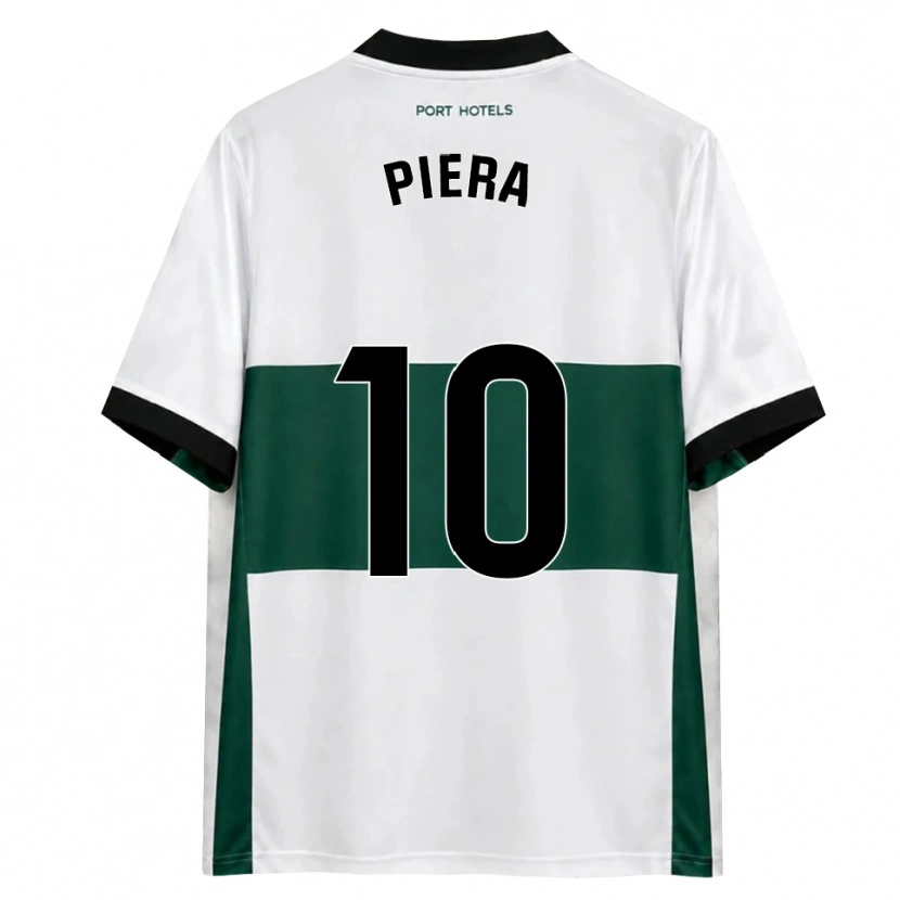 Danxen Hombre Camiseta Juan Piera #10 Verde Blanco Rojo 1ª Equipación 2026/27 La Camisa México