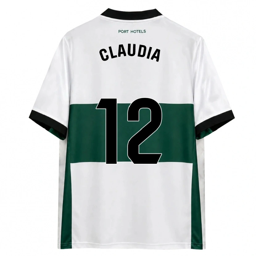 Danxen Hombre Camiseta Claudia Rabasco Campello #12 Verde Blanco Rojo 1ª Equipación 2026/27 La Camisa México