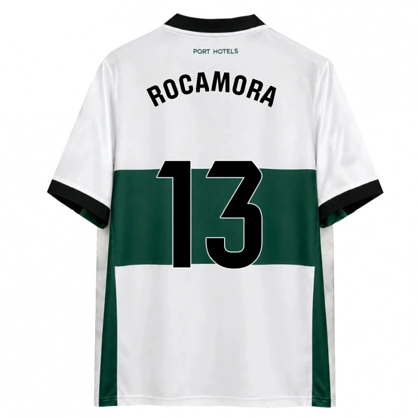 Danxen Hombre Camiseta María Rocamora Díaz #13 Verde Blanco Rojo 1ª Equipación 2026/27 La Camisa México
