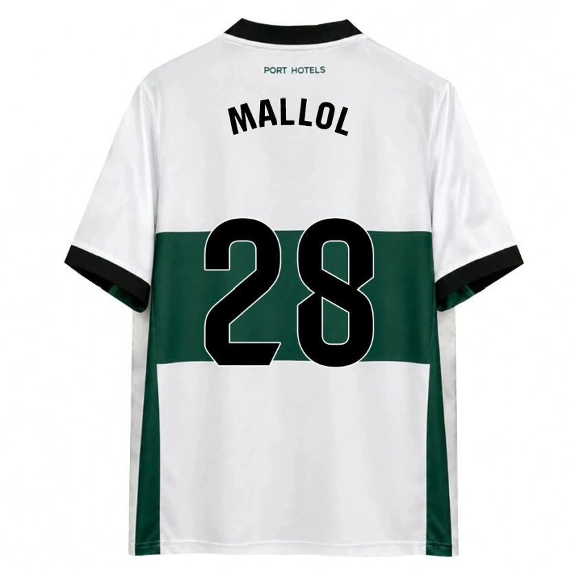 Danxen Hombre Camiseta Enrique Mallol #28 Verde Blanco Rojo 1ª Equipación 2026/27 La Camisa México