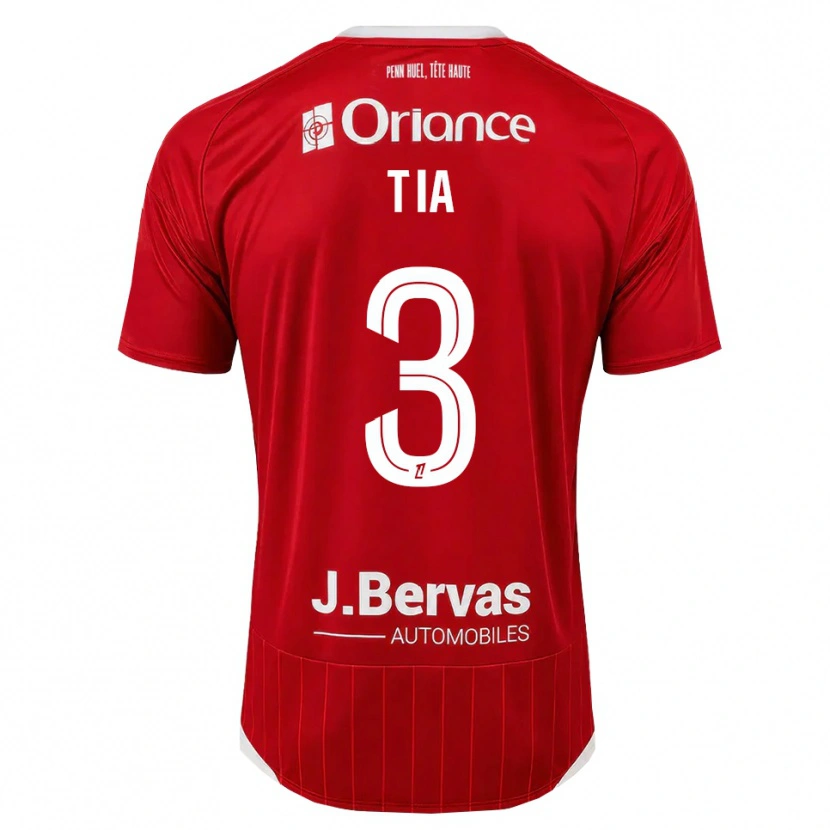 Danxen Hombre Camiseta Davy Tia #3 Blanco Rojo 1ª Equipación 2026/27 La Camisa México
