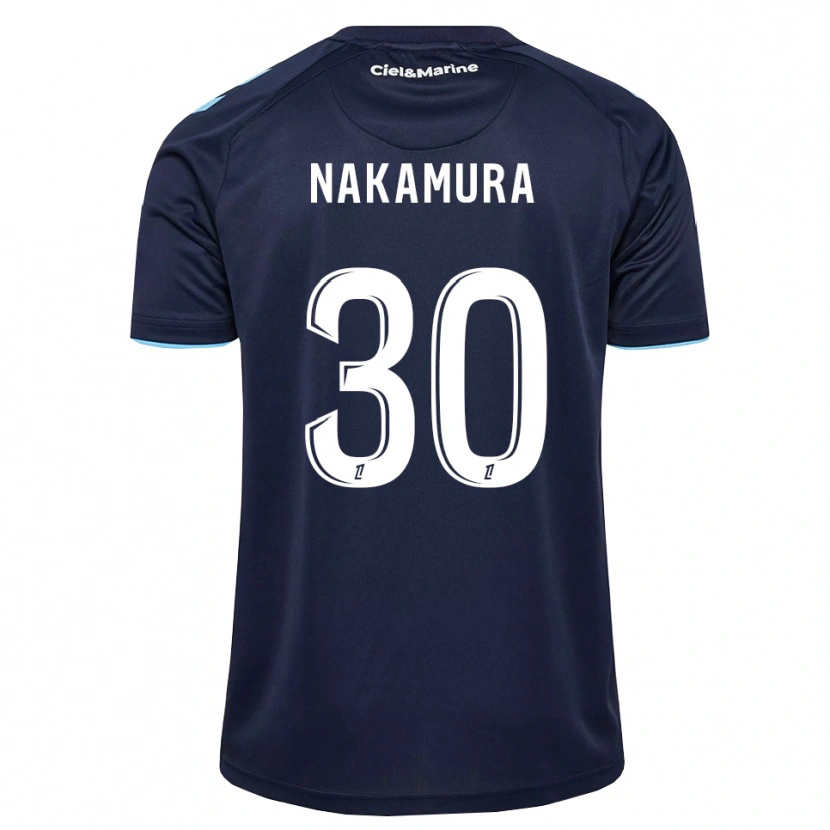 Danxen Hombre Camiseta Sota Nakamura #30 Azul Aciano Azul Medianoche 1ª Equipación 2026/27 La Camisa México