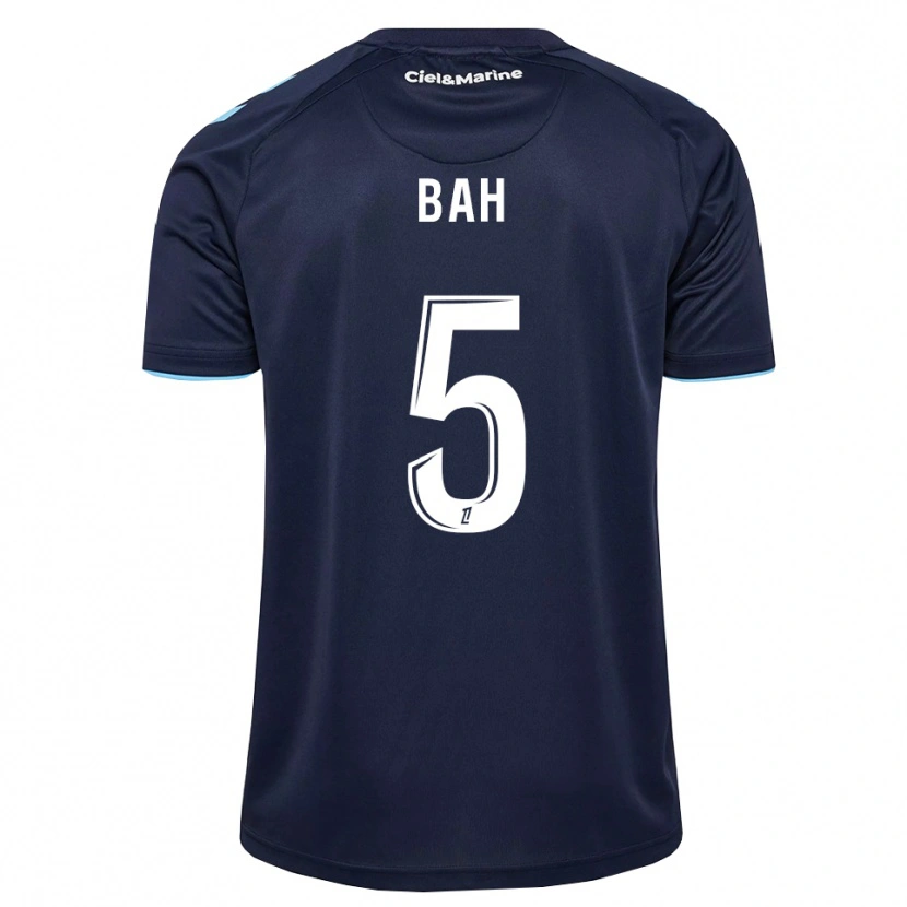 Danxen Hombre Camiseta Thierno Bah #5 Azul Aciano Azul Medianoche 1ª Equipación 2026/27 La Camisa México