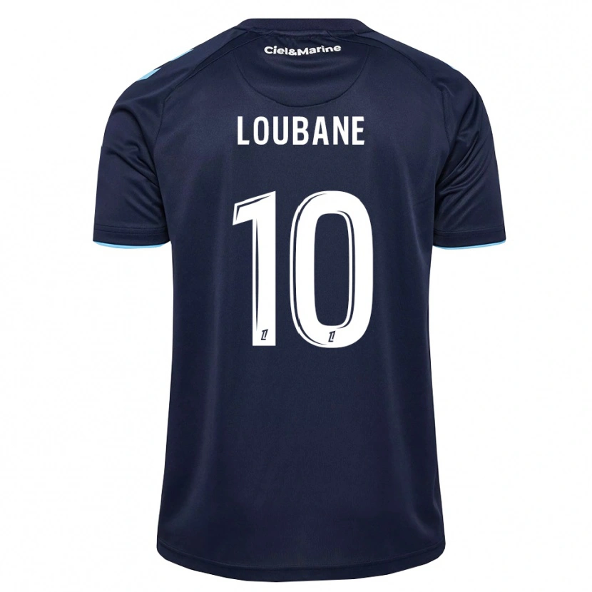 Danxen Hombre Camiseta Yassine Loubane #10 Azul Aciano Azul Medianoche 1ª Equipación 2026/27 La Camisa México